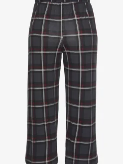 Bas de pyjama élégante pantacourt de pyjama avec motif sur toute la surface