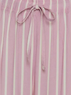 Bas de pyjama pantalon avec jambes larges