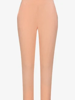 Bas de pyjama pantalon de nuit en matière côtelée douce