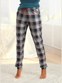 Bas de pyjama pantalon de nuit à motifs