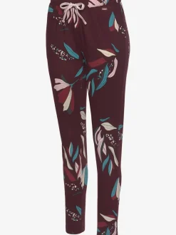 Bas de pyjama pantalon de nuit élégant avec motif sur toute la surface