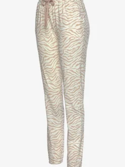 Bas de pyjama pantalon de pyjama avec poches fendues