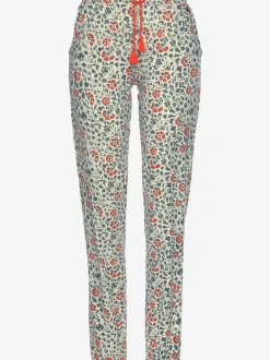 Bas de pyjama pantalon de pyjama fantaisie avec imprimé floral