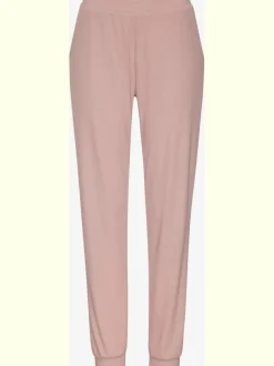 Bas de pyjama pantalon en tricot côtelé