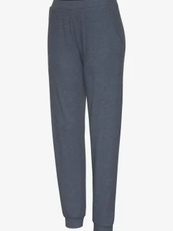 Bas de pyjama pantalon en tricot côtelé