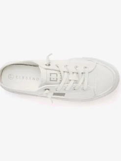 Baskets chaussures en textile au style usé et délavé tendance