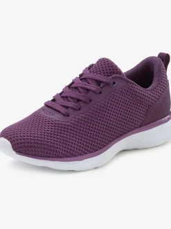 Baskets chaussures en textile, chaussures en tissu : particulièrement confortables, avec semelle flexible