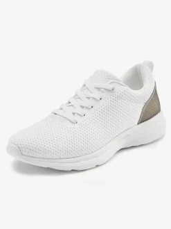 Baskets chaussures en textile, chaussures en tissu : particulièrement confortables, avec semelle flexible