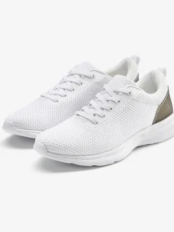 Baskets chaussures en textile, chaussures en tissu : particulièrement confortables, avec semelle flexible