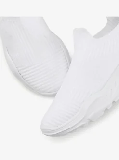 Baskets chaussures en textile, chaussures en tissu – particulièrement légères et confortables, avec semelle chunky tendance