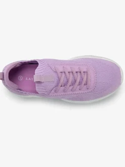 Baskets chaussures en textile, chaussures en tissu avec semelle chunky tendance