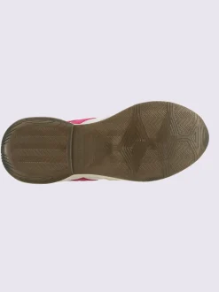 Baskets cuir de bœuf nappa et velours