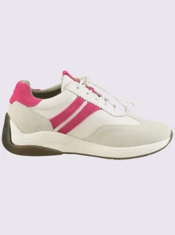 Baskets cuir de bœuf nappa et velours