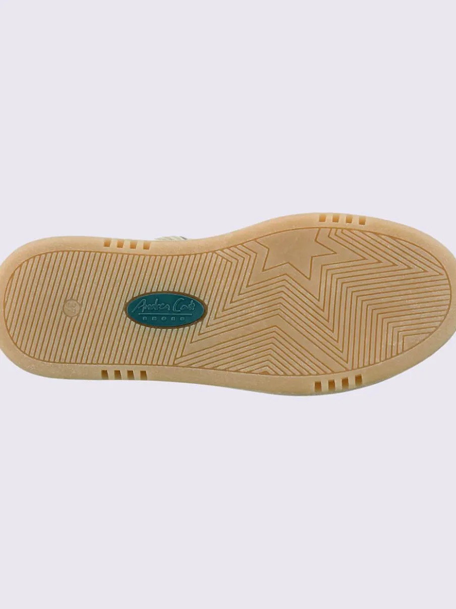 Baskets cuir de bœuf nappa et velours