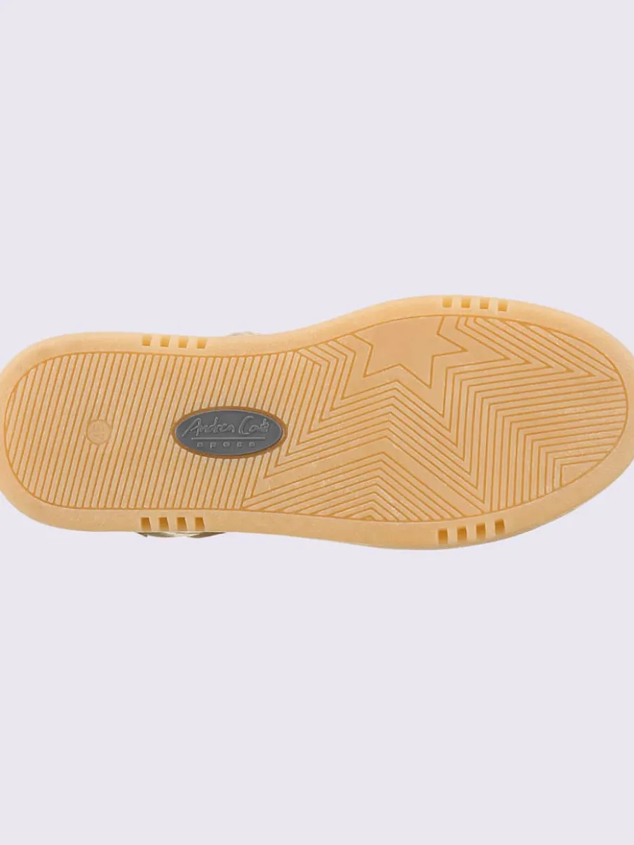 Baskets cuir de bœuf nappa et velours