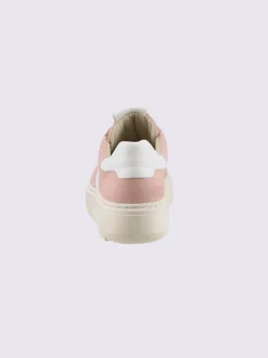 Baskets cuir de bœuf nappa et velours