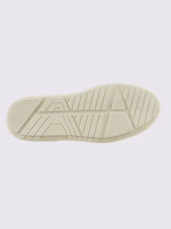 Baskets cuir de bœuf nappa et velours