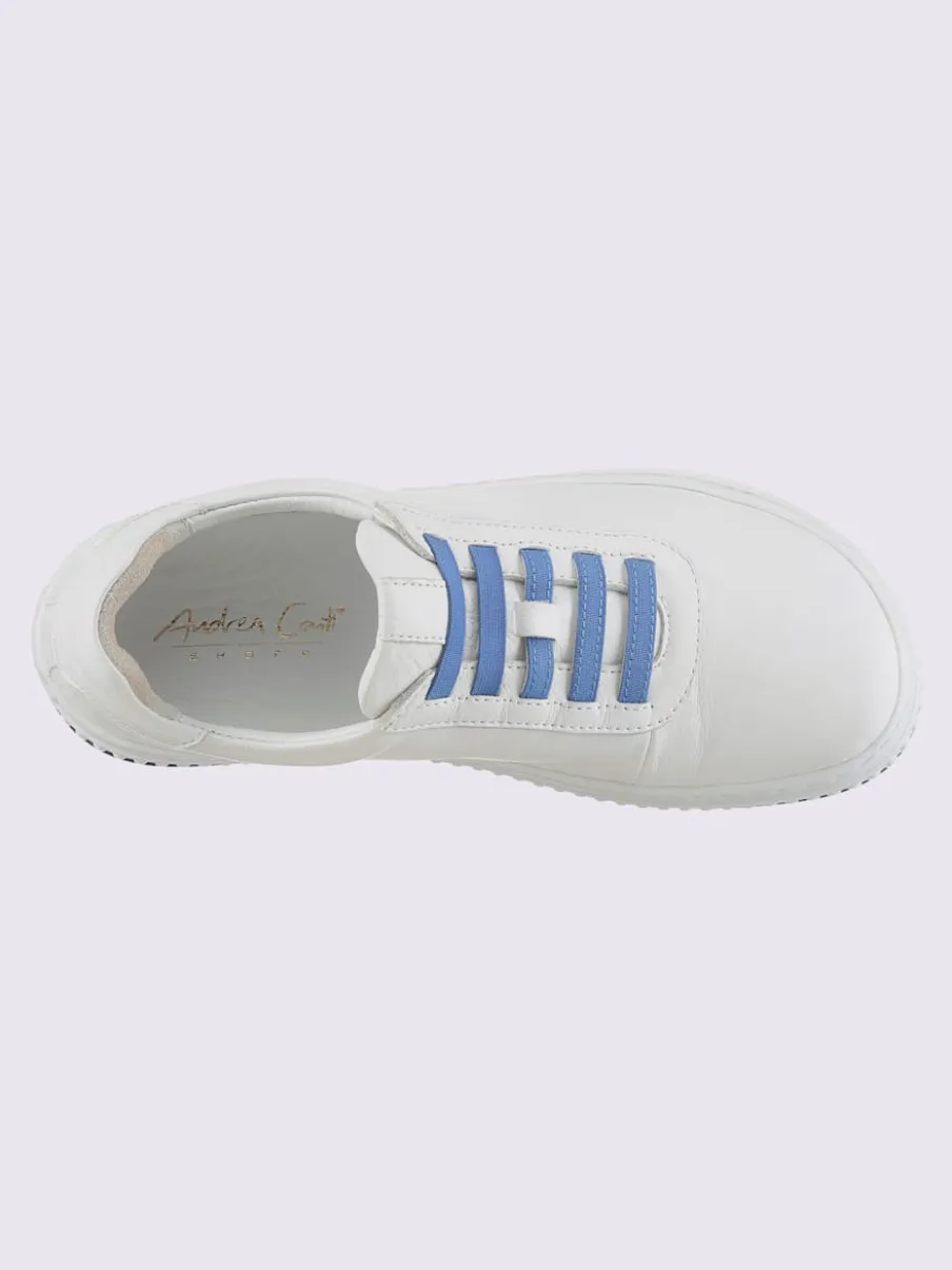 Baskets cuir nappa de vache