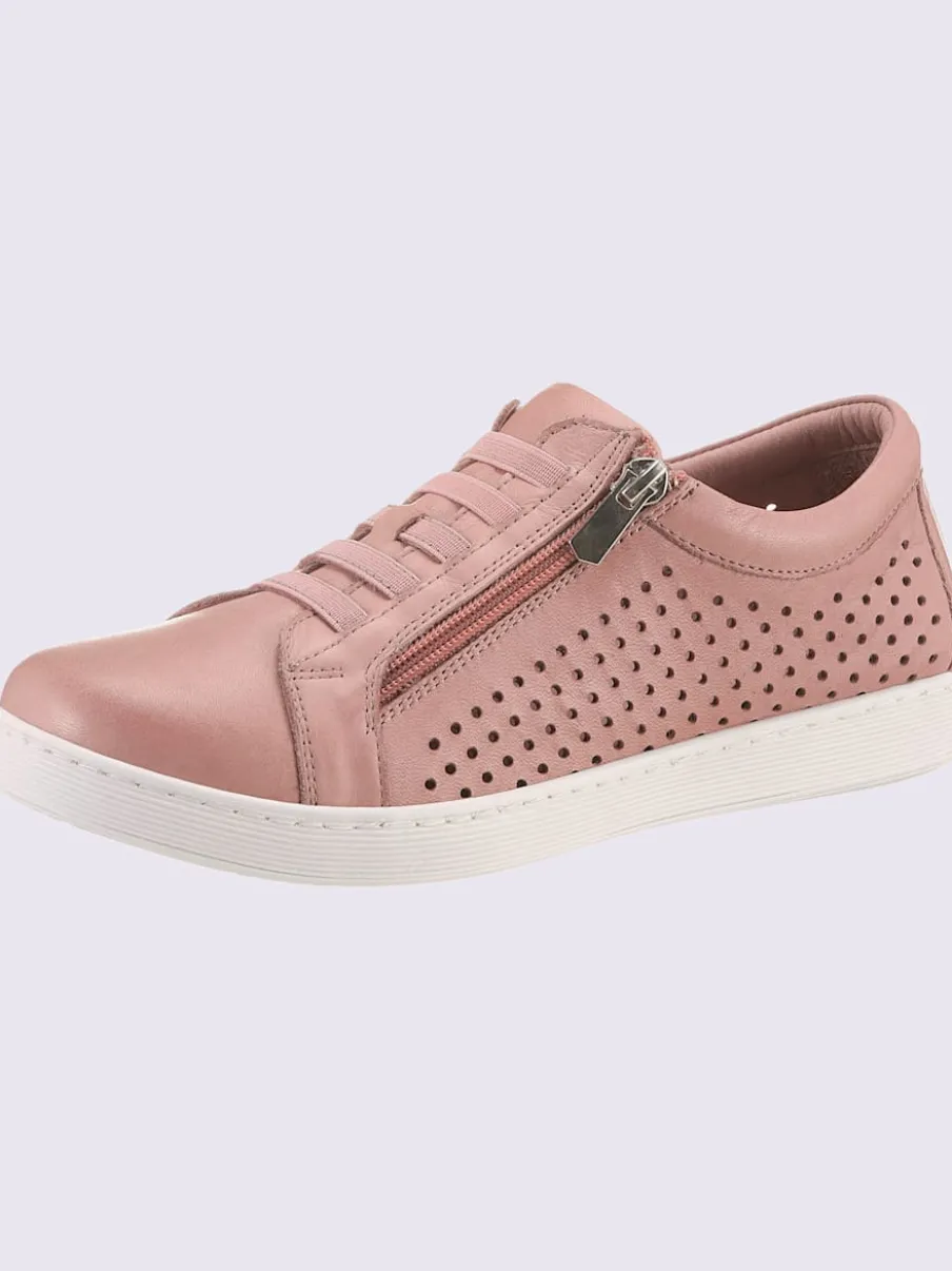 Baskets cuir nappa de vache
