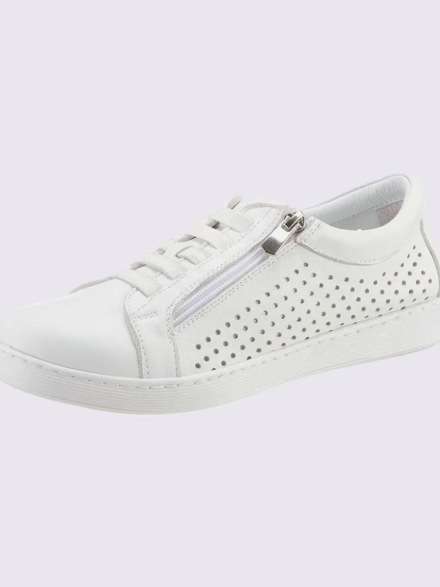 Baskets cuir nappa de vache