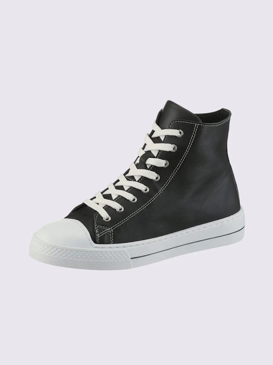 Baskets cuir nappa de vache