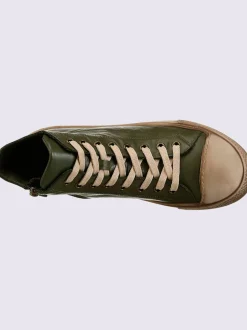 Baskets cuir nappa de vache