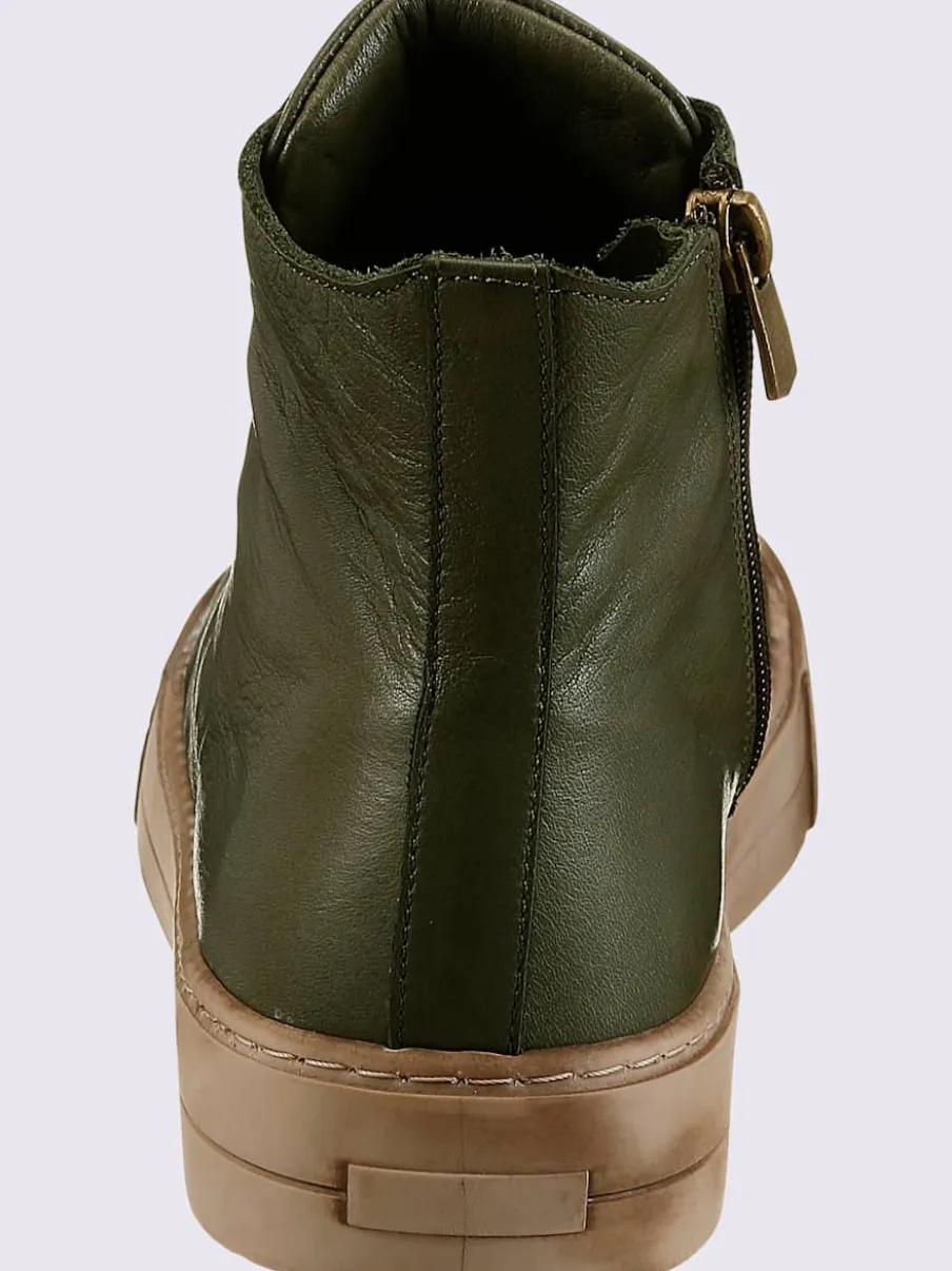 Baskets cuir nappa de vache