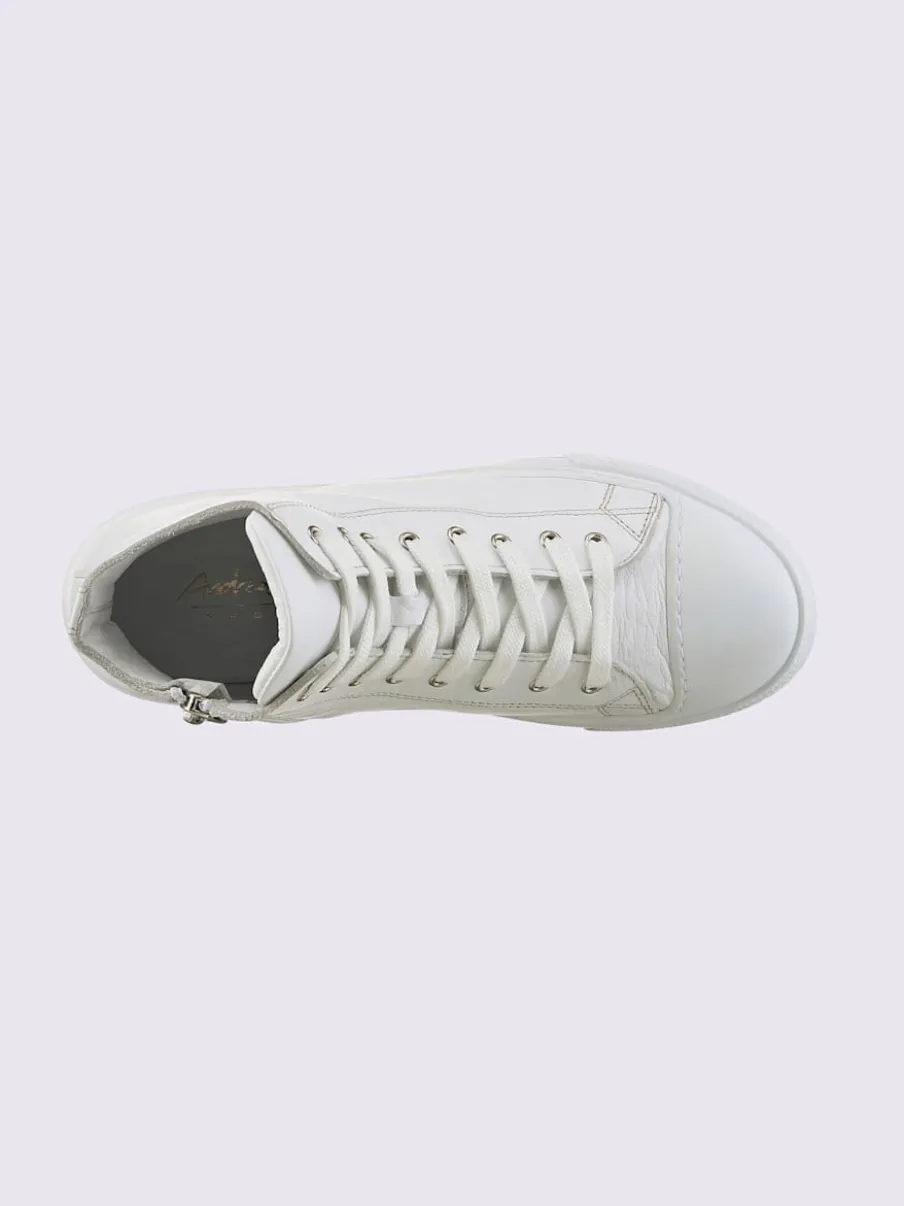Baskets cuir nappa de vache