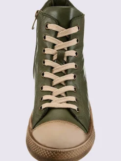 Baskets cuir nappa de vache