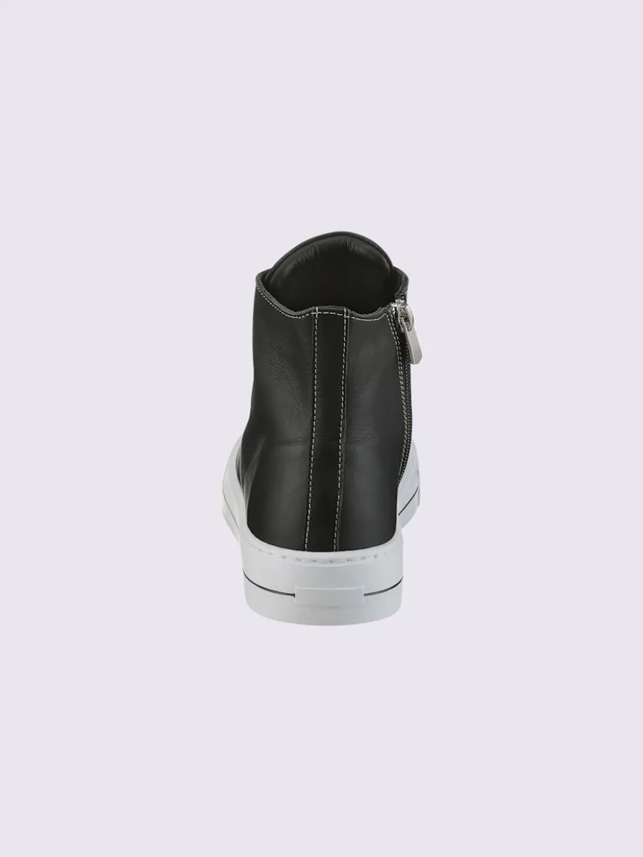Baskets cuir nappa de vache