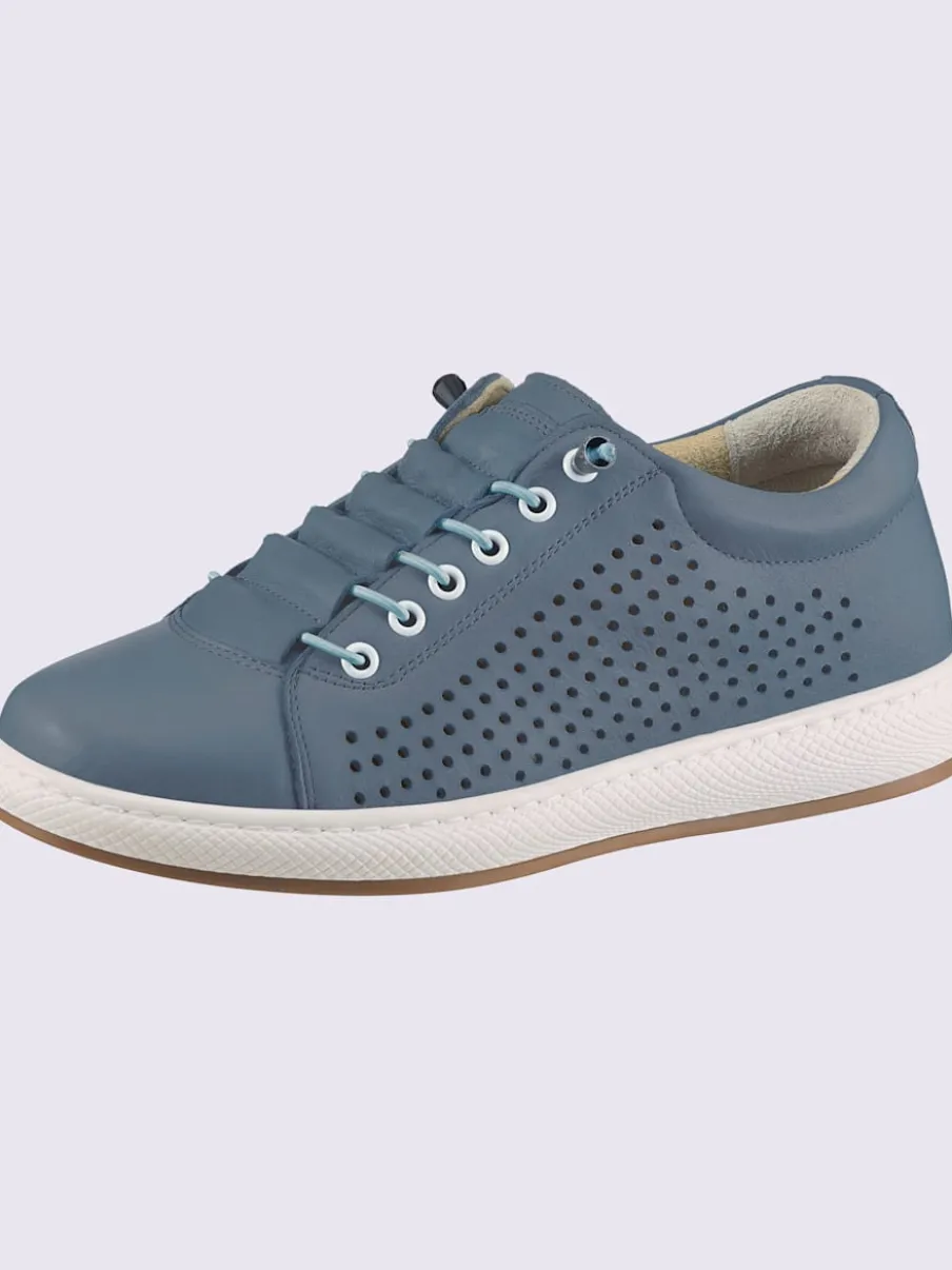 Baskets cuir nappa de vache
