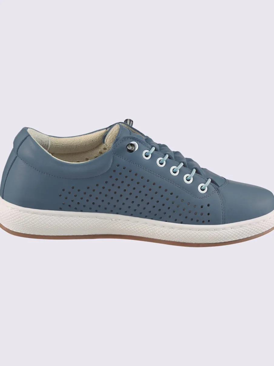 Baskets cuir nappa de vache