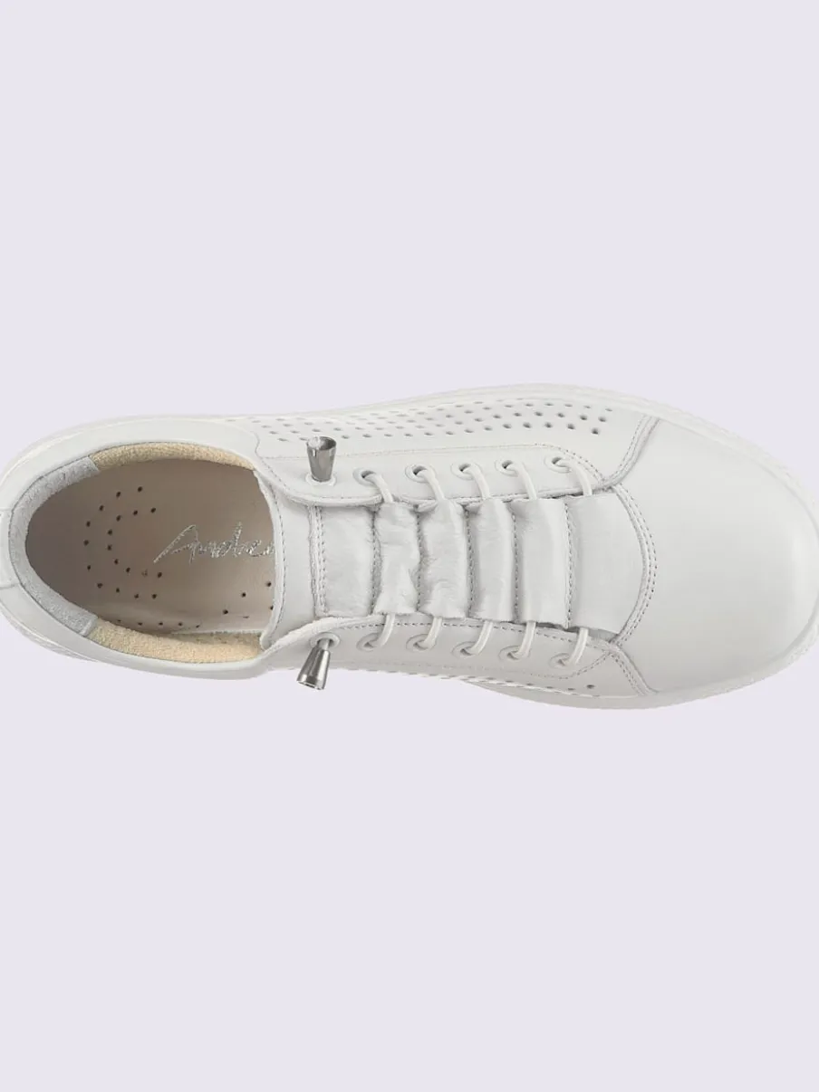 Baskets cuir nappa de vache