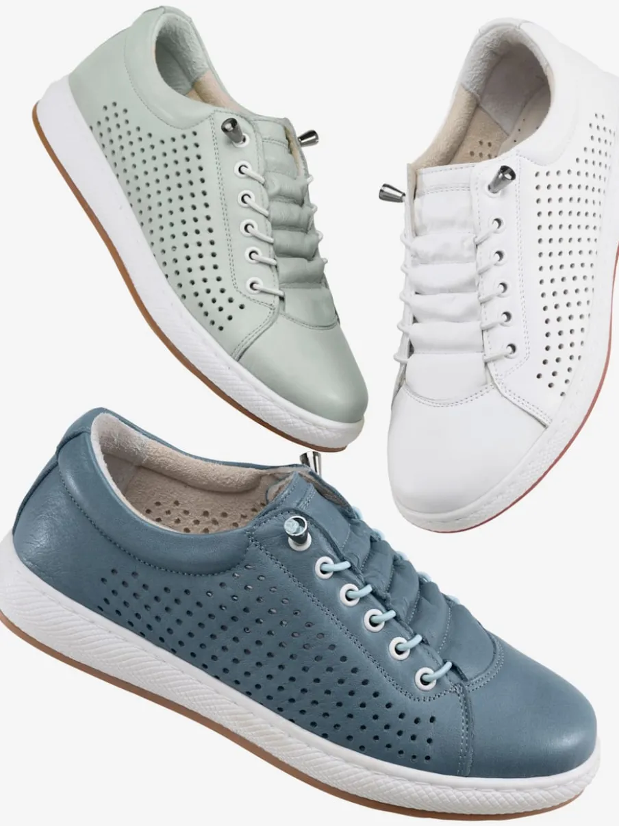 Baskets cuir nappa de vache