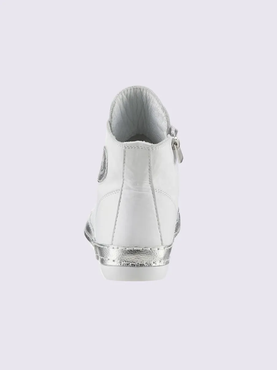 Baskets cuir nappa de vache