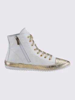Baskets cuir nappa de vache