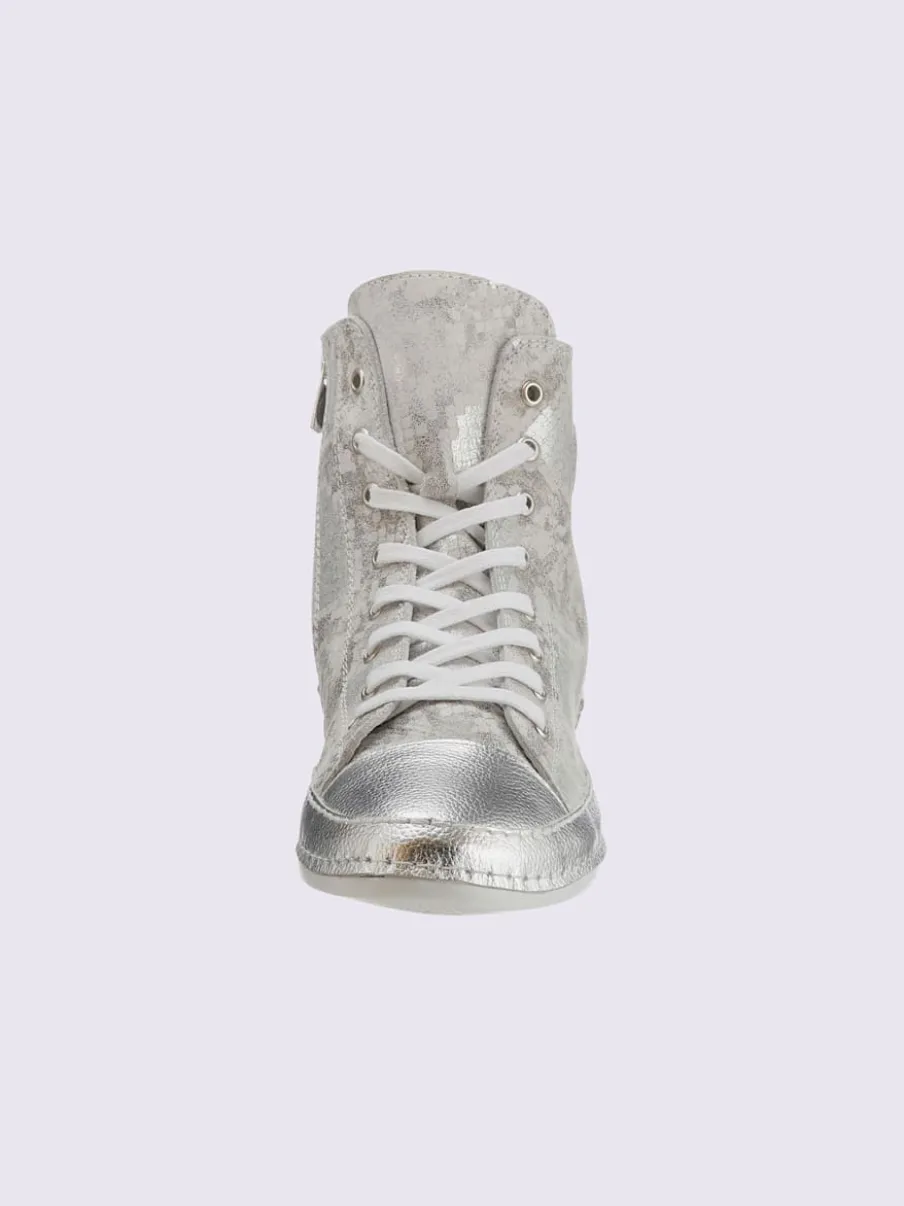 Baskets cuir nappa de vache