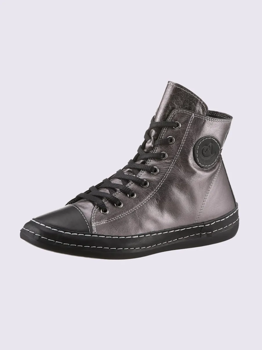 Baskets cuir nappa de vache