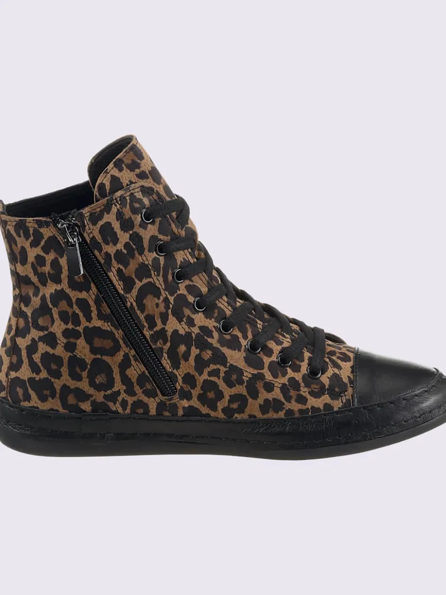 Baskets cuir nappa de vache