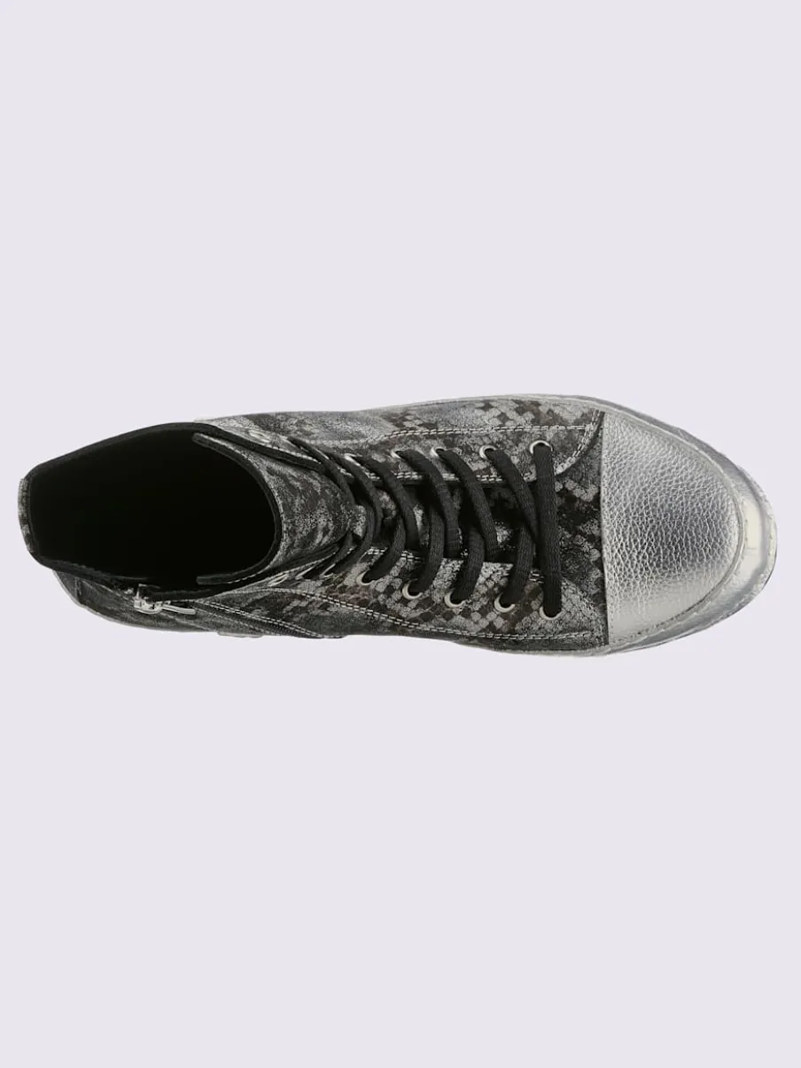 Baskets cuir nappa de vache