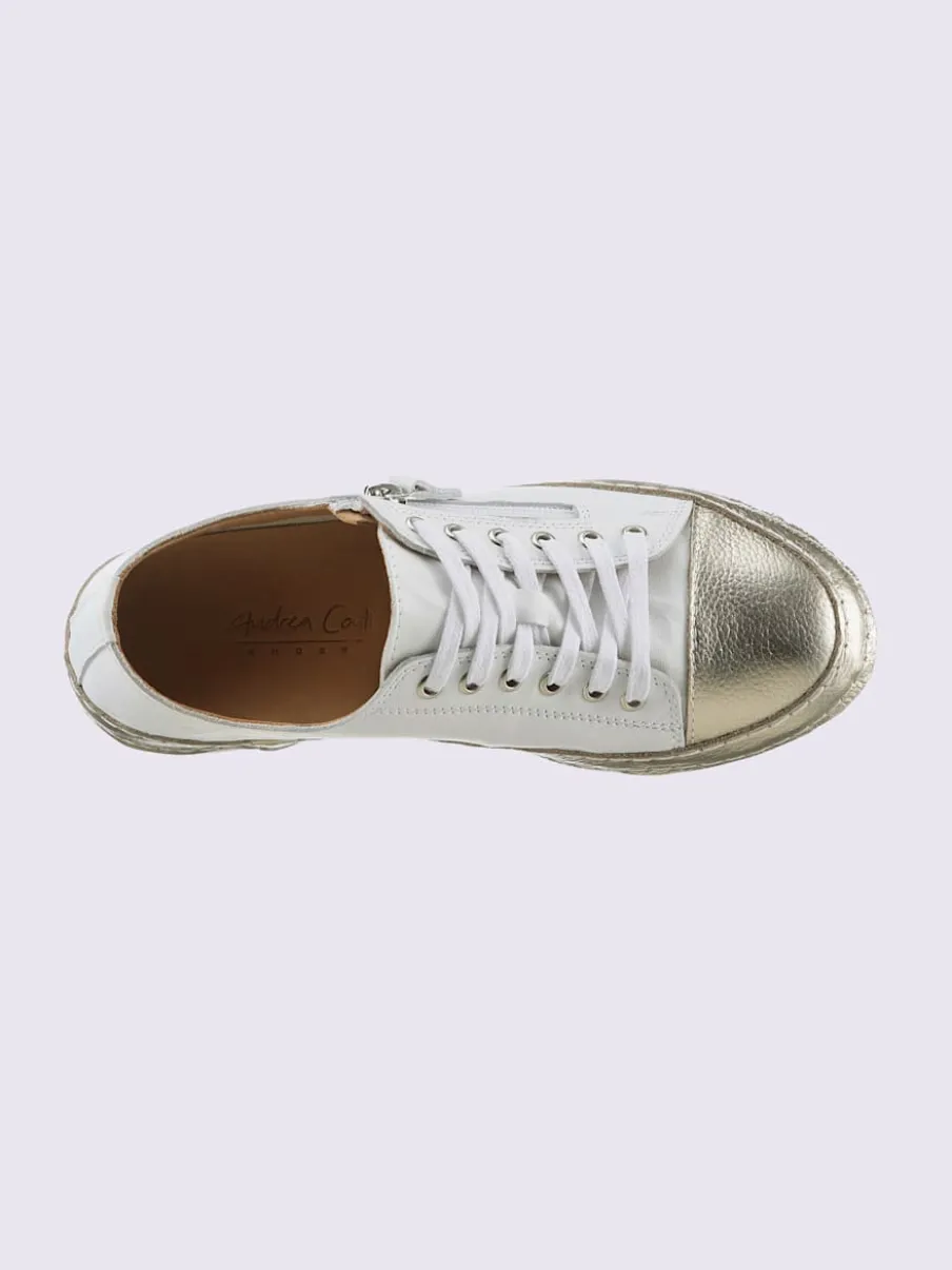 Baskets cuir nappa de vache
