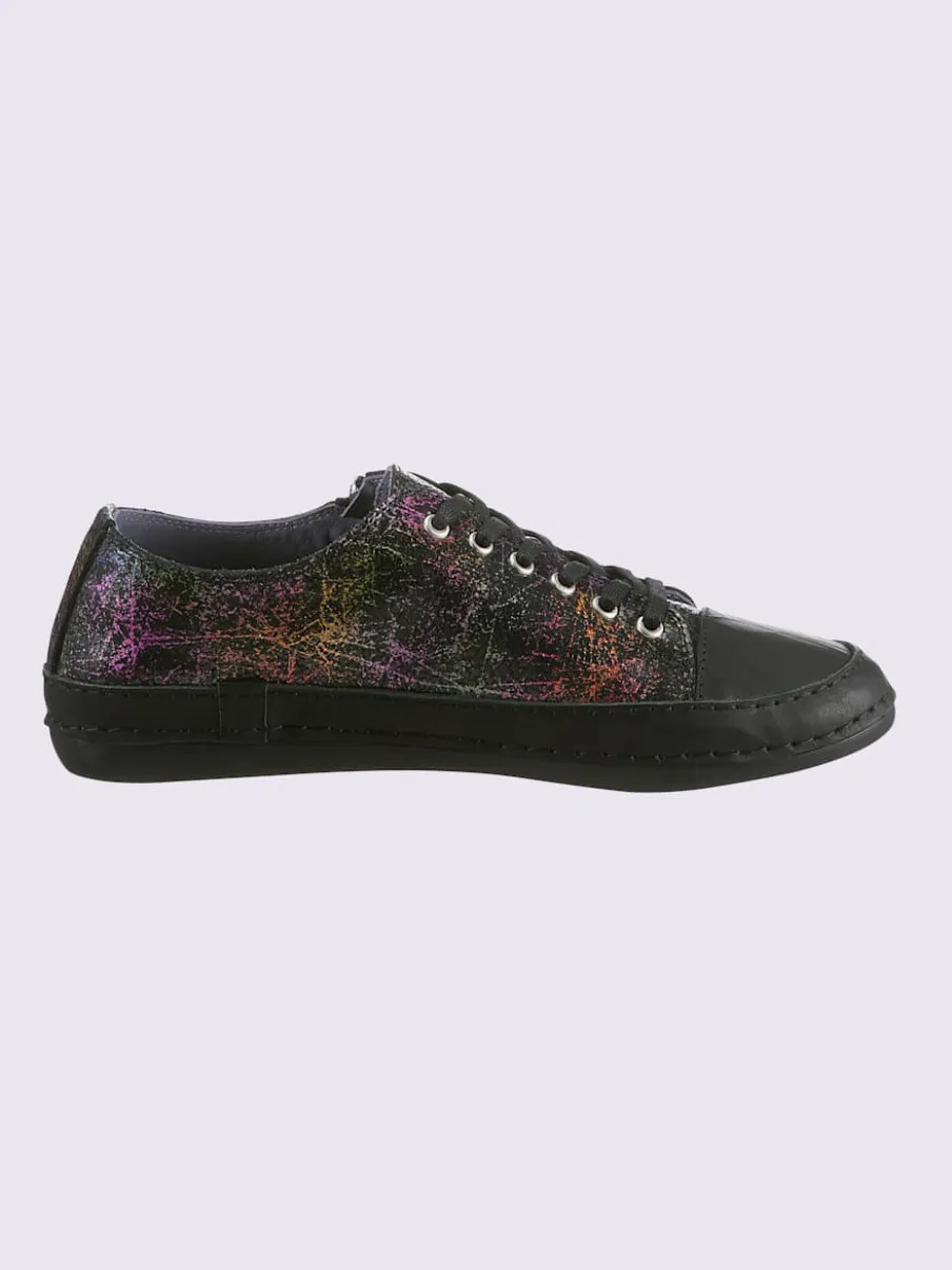 Baskets cuir nappa de vache