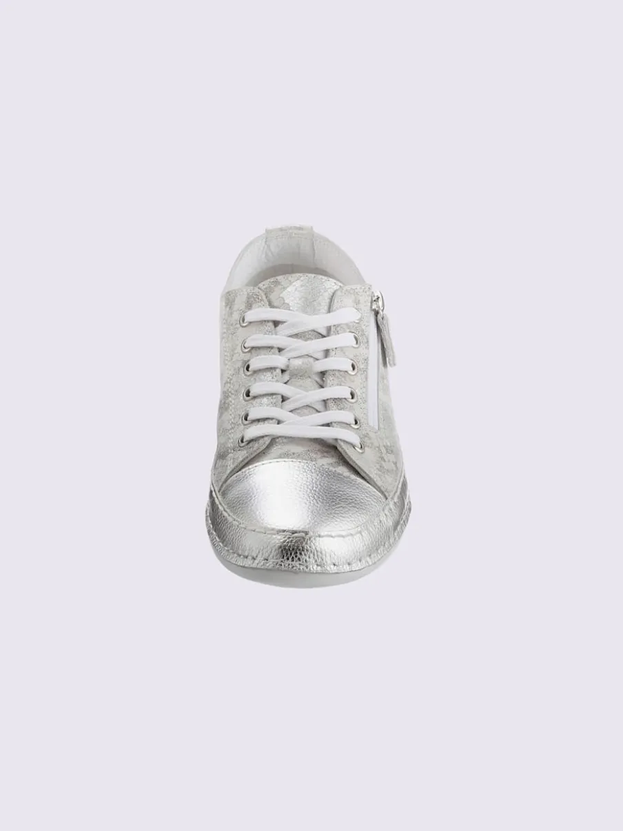 Baskets cuir nappa de vache
