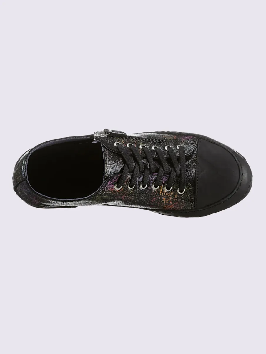 Baskets cuir nappa de vache