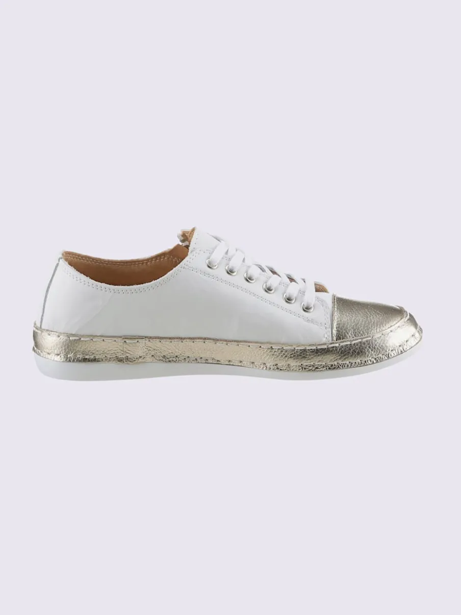 Baskets cuir nappa de vache