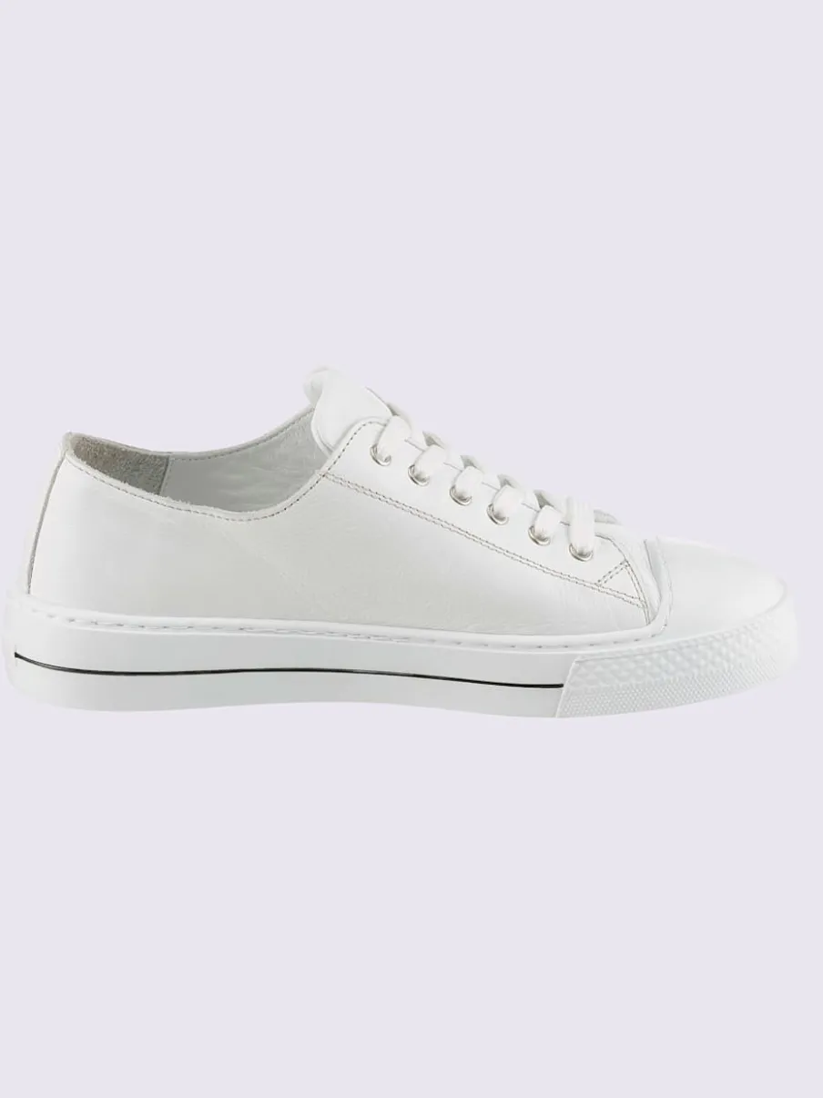 Baskets cuir nappa de vache