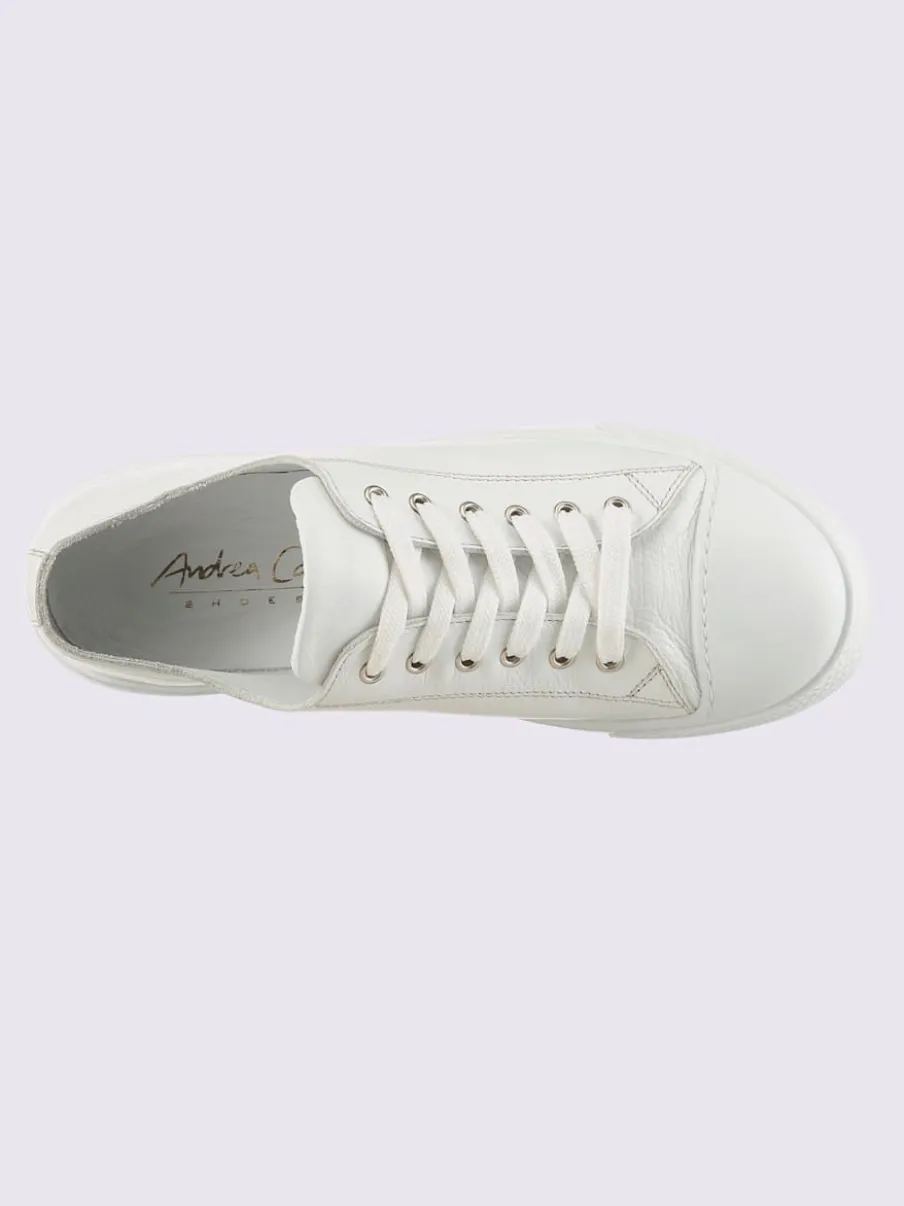 Baskets cuir nappa de vache