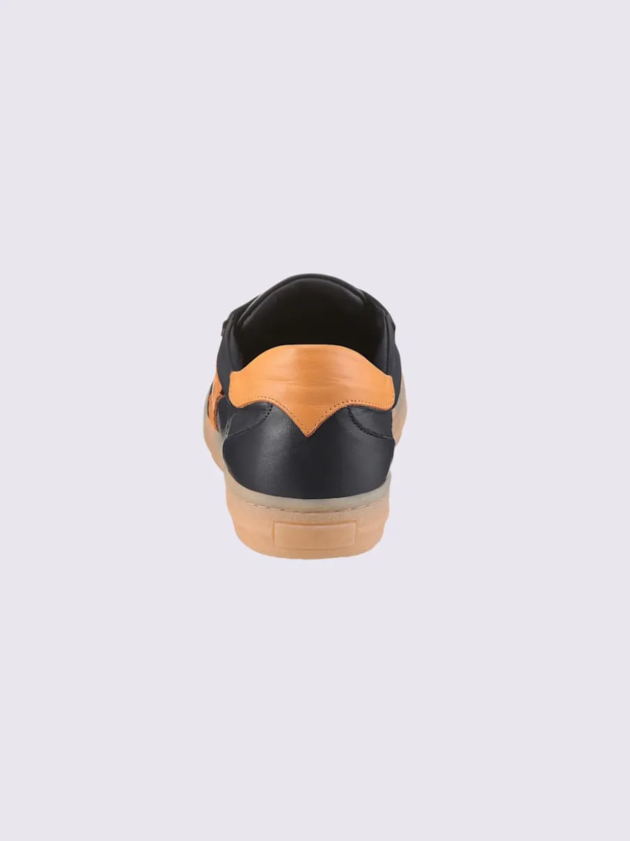 Baskets cuir nappa de vache