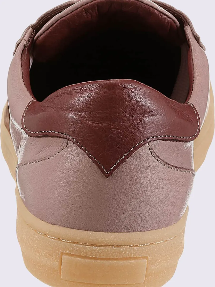 Baskets cuir nappa de vache