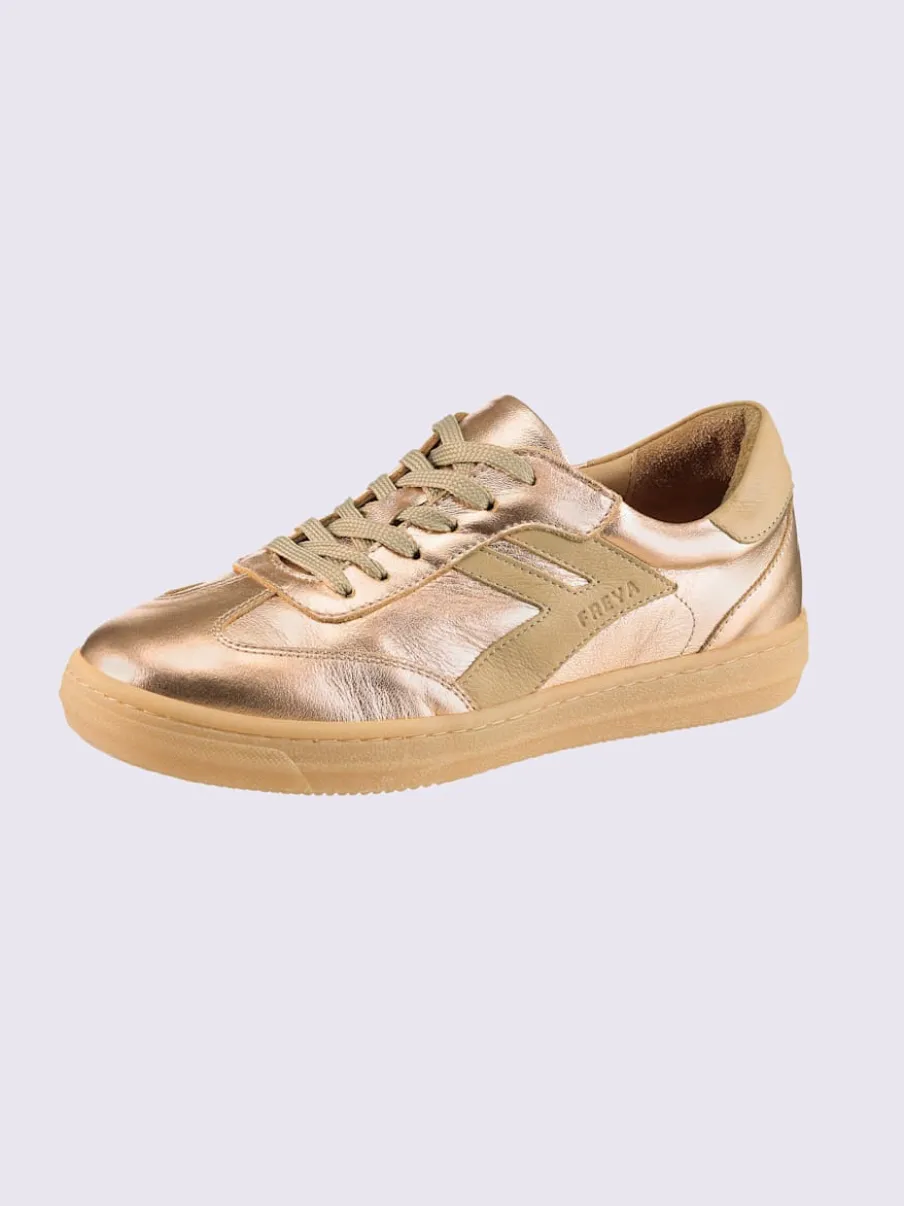Baskets cuir nappa de vache